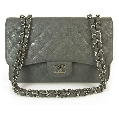 chanel classic flap bag caviar medium grey|Chanel Bags: How to Buy Them and Which Style to .